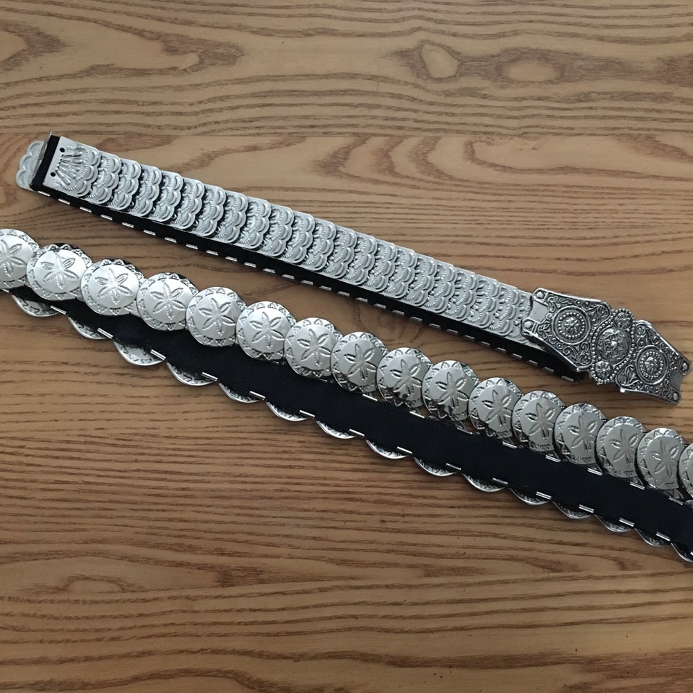 Silver belts (2)